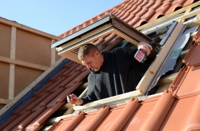 Pose de fenêtres de toit Velux à Anché